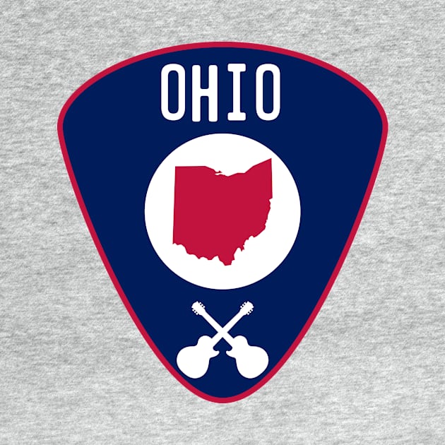 Ohio Guitar Pick by fearcity